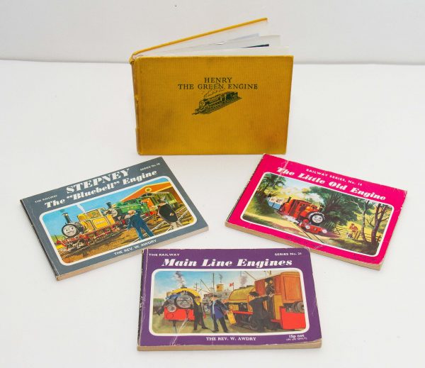 , THE RAILWAY SERIES Little Engines vintage children&#8217;s books Rev W Awdry Bluebell Henry Stepney 1960&#8217;s 1970&#8217;s