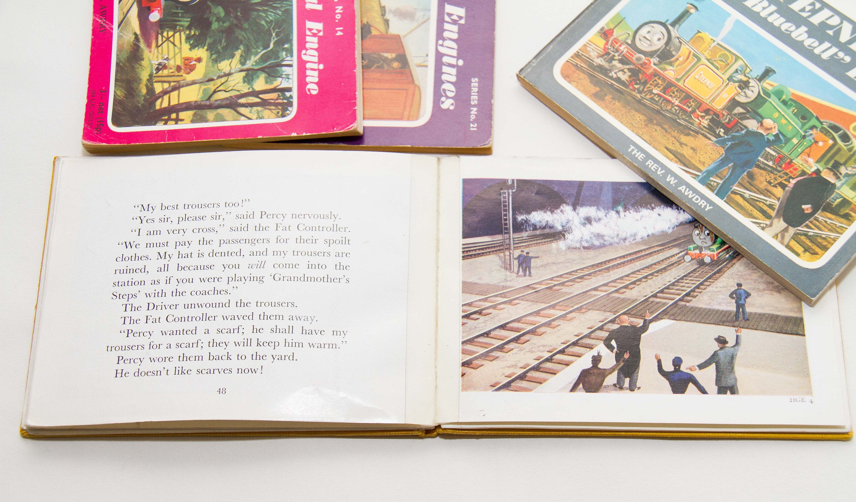 THE RAILWAY SERIES Little Engines vintage books Rev W Awdry Bluebell Henry Stepney 1960's 1970's Children's books
