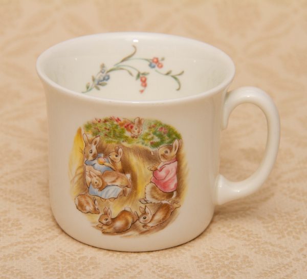 Royal Albert Beatrix Potter, Royal Albert Beatrix Potter Flopsy Bunnies English Bone China Cup