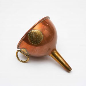 Copper & Brass Ships First Class Wine Funnel