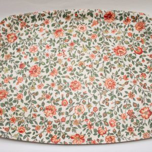 Thetford Melamine Floral Design 1960's 70's Tray